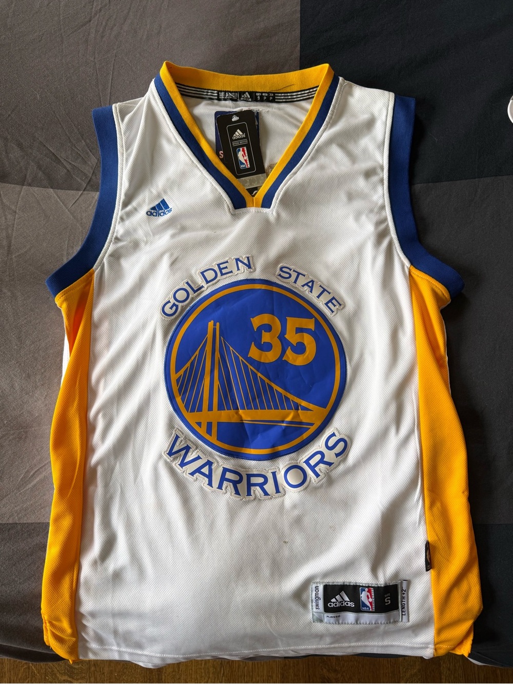 Adidas Golden State Warriors Kevin Durant NBA Jersey